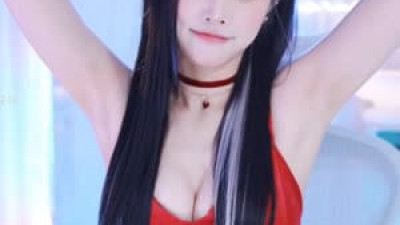 깔쌈한 산타걸이 된 BJ 유은 겨드랑이 가슴골