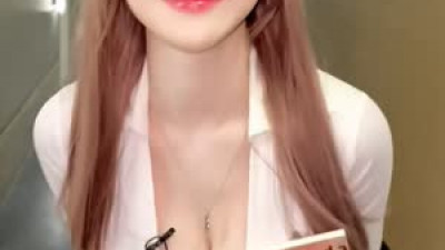 야한생각  긴머리 DJ 소다 가슴골