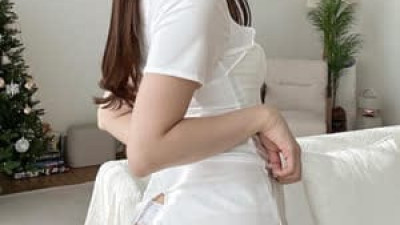 은근야한 꽃빵 섹시 간호사룩 엉덩이