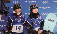 최가온, 스노보드 하프파이프 '금빛 연기'…클로이 김, 진심 어린 축하로 '인성 GOAT' 입증