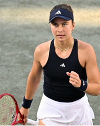 WTA 찰스턴 오픈 4강 진출한 18세 요비치 클레이코트, 내 스타일에 딱 맞아