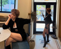 고준희, 원조 '숏컷병' 유발자는 달라…초미니 입고 뽐낸 넘사벽 각선미