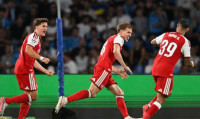 외데고르 결승골 아스날, 나폴리 원정서 1-0 승리…UCL 첫 경기 승점 3점